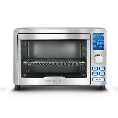 Gourmia Digital Stainless Steel Toaster Oven Air Fryer &ndash; Stainless Steel: 1700W, Dishwasher-Safe, Airfryer Toaster Oven