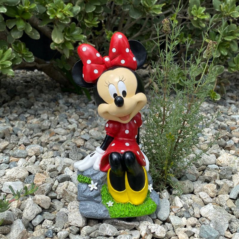 Disney 12" Minnie Mouse Sitting Resin Statue, 5 of 6