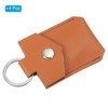Unique Bargains Portable Genuine Leather Key Fob 4 Pcs - 3 of 4