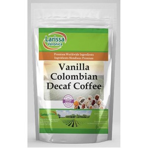 Larissa Veronica Vanilla Colombian Decaf Coffee (Gourmet, Naturally Flavored, Whole Coffee Beans) (8 oz, ZIN: 558994) - 1 of 4