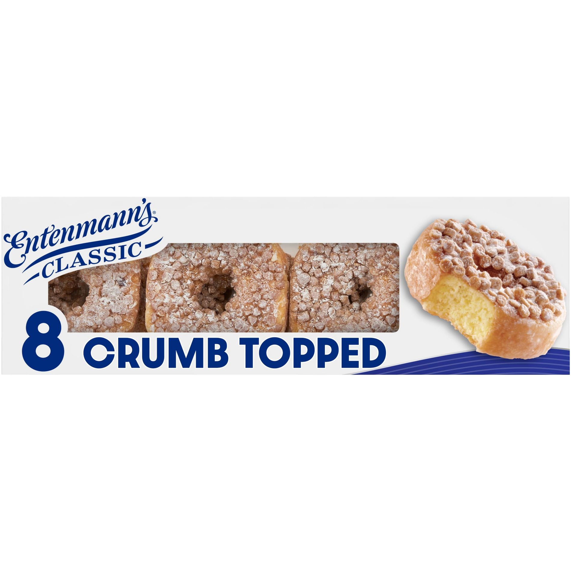 Entenmann's Crumb Donuts - 15oz/8ct