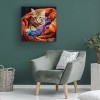 Ivan Guaderrama 'A Colorful Encounter' Canvas Art - 4 of 4