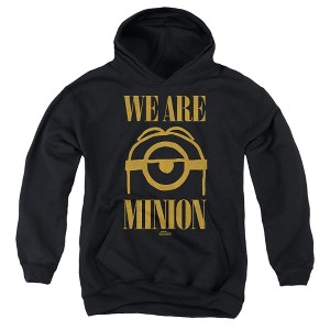 Boys’ Minions  We Are Minion Band Tee Hooded Sweatshirt - 1 of 4