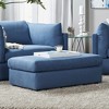NicBex Ottoman with Storage Bench Storage Organizer Living Room Fabric Ottoman for Living Room Bedroom - 4 of 4