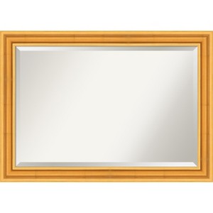 Amanti Art Sierra Beveled Wood Framed Bathroom Vanity Wall Mirror - 1 of 4