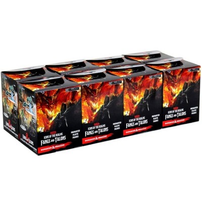 D&D Icons of The Realms Miniatures: Fangs and Talons 8pk Booster Brick