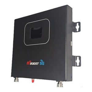 HiBoost® SLW 35K 5G 6-Band Cellular Signal Booster, Black, Pro25T-6S-BTW - 1 of 4