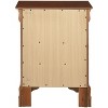 NicBex Elegant Nightstand with 3 Drawers Bedside Table with Metal Handles End Table for Bedroom, Living Room - 4 of 4