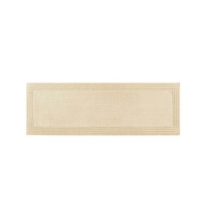 Gracie Mills Forrest 3000 GSM Solid Heavyweight Reversible Cotton Tufted Bath Rug - 1 of 4