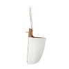 Wall Pocket White Terracotta & Jute by Foreside Home & Garden - 4 of 4