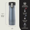 Contigo AUTOSEAL West Loop Vacuum-Insulated Stainless Steel Travel Mug with Easy-Clean Lid, 20 oz, Crystal Lakeside & Crystal Agave, 2-Pack - 2 of 4