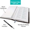 Global Printed Products 14 Month Pocket Planner Grey and Black 2025 with Pen - 2 of 4