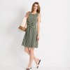 Lands' End Women's Cotton Modal Boatneck Twist Dress - 4 of 4