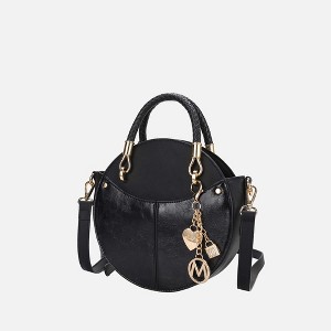 MKF Collection Nobella Women’s Crossbody Vegan Leather Functional and Trendy Handbag by Mia K - 1 of 4