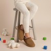 CUSHIONAIRE Keto Kids Slippers - Cozy Slip On Mule House Shoes with Faux Fur Lining and Cushioned Memory Foam Comfort - 2 of 4