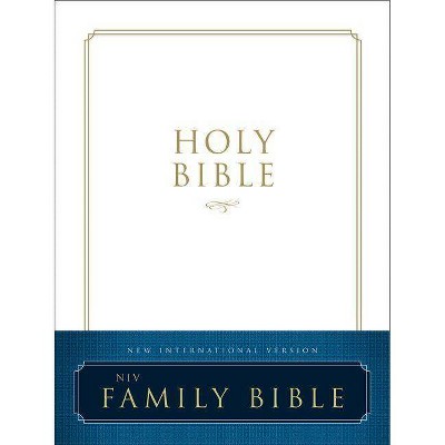 Family Bible-NIV - by  Zondervan (Hardcover)