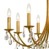 Crystorama Lighting Bridgehampton 8 - Light Chandelier in  Antique Gold - 3 of 4