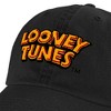 Looney Tunes Logo Adult Dad Cap Black OS - 4 of 4
