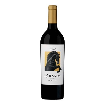 14 Hands Merlot Red Wine - 750ml Bottle