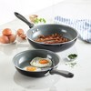Farberware Reliance Pro 9", 11" Nonstick Ceramic Twin Pack Skillets Black/Gray: Frying Pans, Dishwasher-Safe, Gas Compatible - 3 of 4