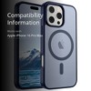 BONGEEK 3-in-1 protective case for iPhone 16 Pro Max, [MagnSafe compatible] translucent ultra-thin case, fingerprint and scratch resistant. - 3 of 4