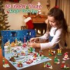 Hogokids Christmas Advent Calendar Building Set,1099 PCS Christmas Toy Tree Cottage Santa Building Block Set, Gifts for Kids Ages 6+ - 2 of 4