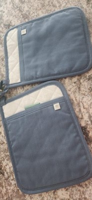 2pk Potholder Sage Green - Figmint™ : Target