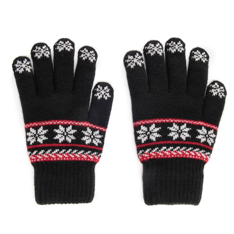 MUK LUKS Women's Lined Touchscreen Gloves, 1 of 4