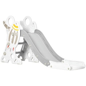 Resenkos Baby Indoor Slide, Kids Indoor Slide for Toddlers Ages 1.5-3, Small Toddler Slide, Space Toy Playset, Gray - 1 of 4