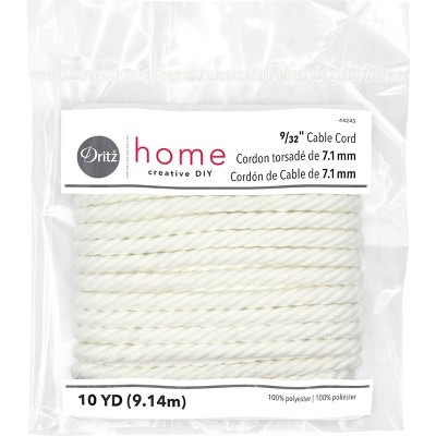 Dritz 9 32 X 10 Yards Home Cable Cord White Target   GUEST D117c6cd Bce7 48b8 A1aa 07fdc7501776