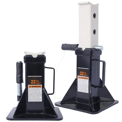2 Pack  Heavy Duty Pin Type Professional Car Jack Stand with Lock, 22 Ton (44,000 lb) Capacity