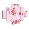 Trademark Fine Art Julia Ramiro  Caramelos 5 Piece Panel Set Art - 2 of 3