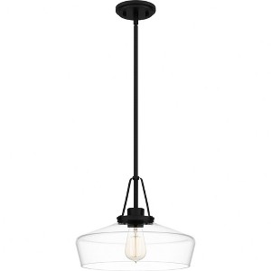 Quoizel Lighting Haven 1 - Light Pendant in  Matte Black - 1 of 4