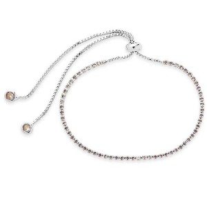 SHINE by Sterling Forever Adjustable CZ Slider Bracelet - 1 of 2