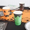 Spooky Central 48 Pack Halloween Paper Cups, Pumpkin, Vampire Bat, Frankenstein for Party Supplies, Spooky Halloween Decor (12 oz) - 3 of 4