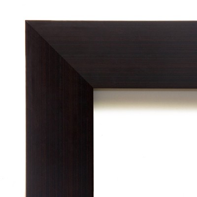 Espresso Wood Framed Full Length Bathroom Vanity Mirror