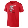 NCAA Wisconsin Badgers Men's Core Cotton T-Shirt - 2 of 3