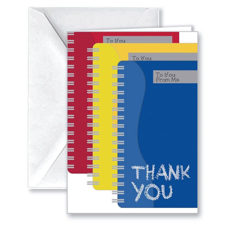 Paper Frenzy School Thank You Note Cards & White Envelopes -- 25 pack, 2 of 7