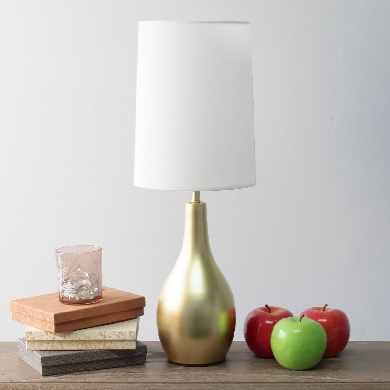  1 Light Tear Drop Table Lamp - Simple Designs, 4 of 8
