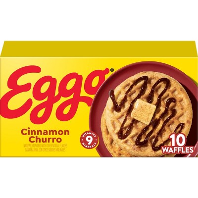 Eggo Frozen Waffles Cinnamon Churro - 12.3oz/10ct