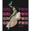 Girl's Mulan Girl Power Pose T-Shirt - 2 of 4