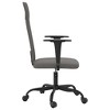 vidaXL Office Chair Dark Gray Fabric - 4 of 4