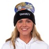 Dragon Ball Z Beanie Super Saiyan Goku Gohan Sublimation Fleece Knit Cuffed Hat Multicolored - 3 of 4