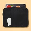 Tablet Pouch with Elastic Band Black - up&up™ - 2 of 4