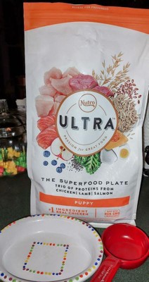 Nutro Ultra Superfood Plate Chicken Lamb Salmon Puppy Dry Dog