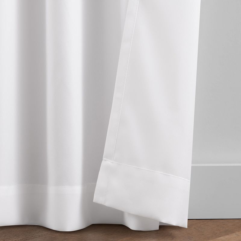 Connor Solid Indoor/Outdoor Single Window Curtain for Patio, Pergola, Porch, Cabana, Deck, Lanai - Elrene Home Fashions, 4 of 6