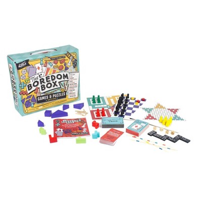 Professor Puzzle USA, Inc. The Boredom Box Games & Puzzles Set | Over 250 Activities