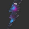 Men's Design By Humans Lightning (Space I) By gutsandglory T-Shirt - 2 of 4