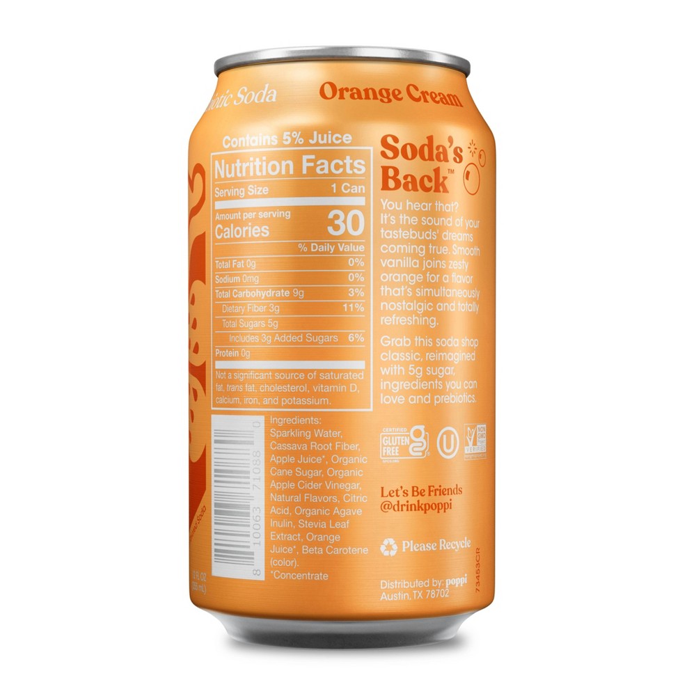 Poppi Poppi Orange package
