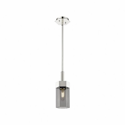 Claverack - 1 Light Pendant In Art Deco Style-12.63 Inches Tall and 5 Inches Wide